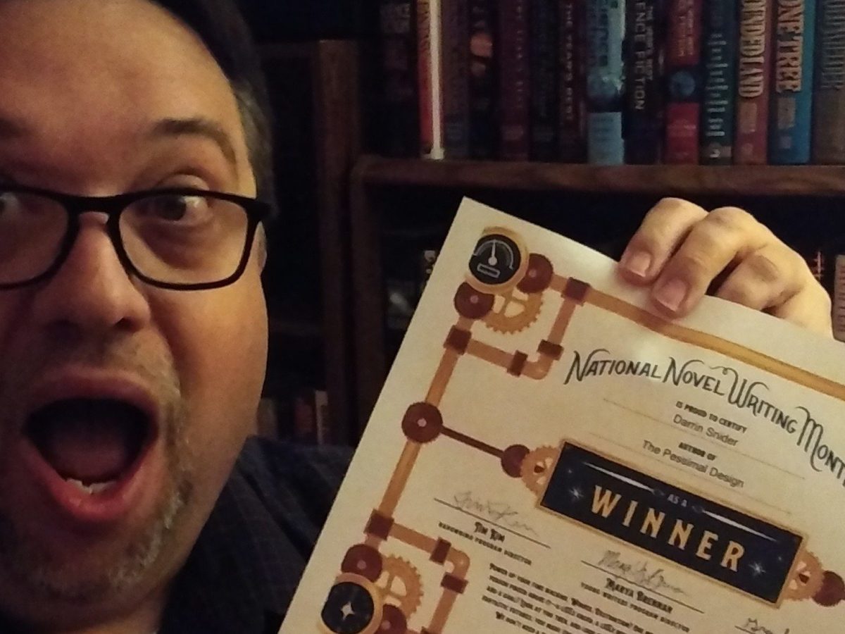 It Was a Dark and Stormy Month: Conquering NaNoWriMo at&nbsp;Last